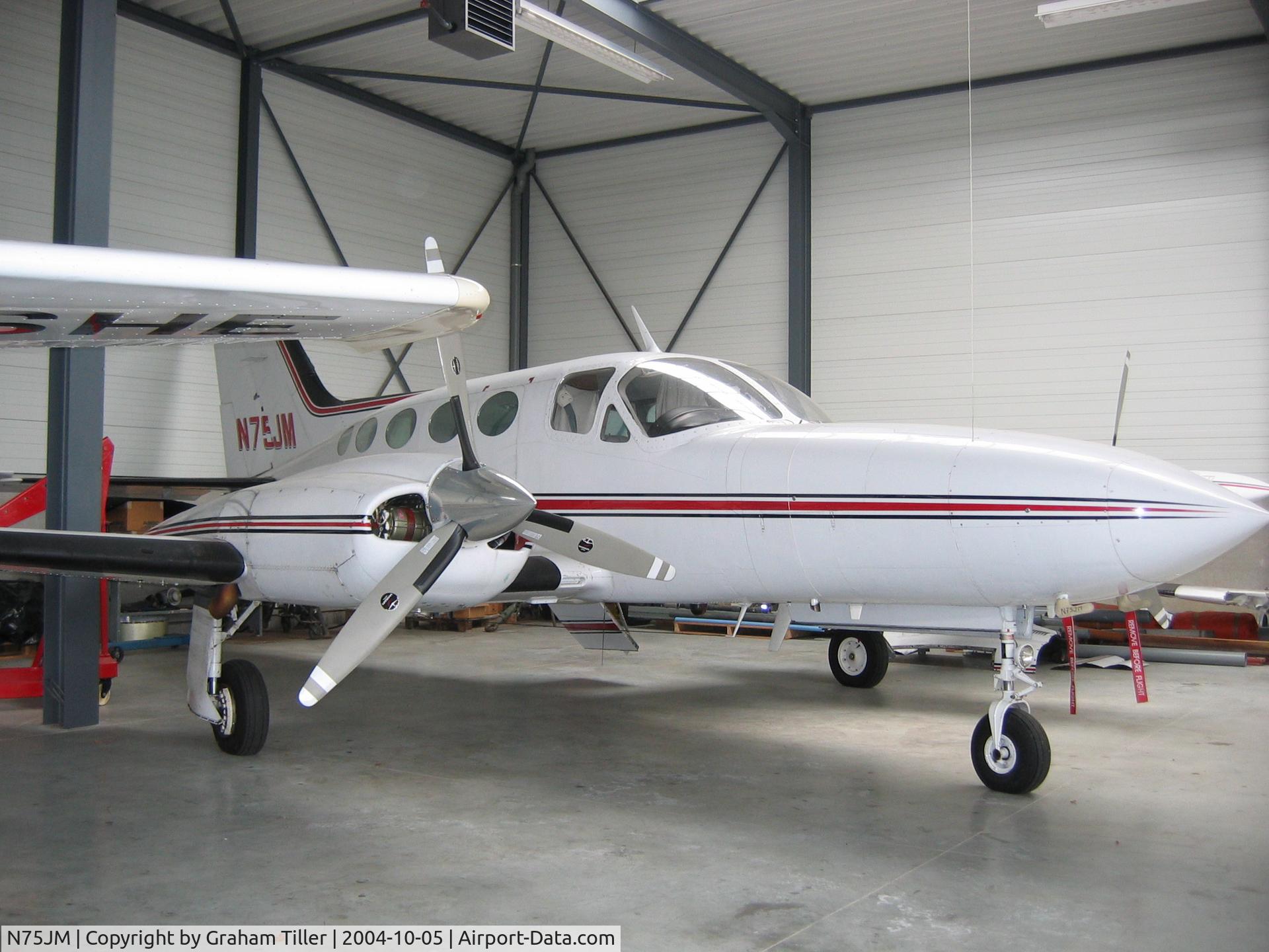 N75JM, 1976 Cessna 421B Golden Eagle C/N 421B0575, C421 Genk Belgium