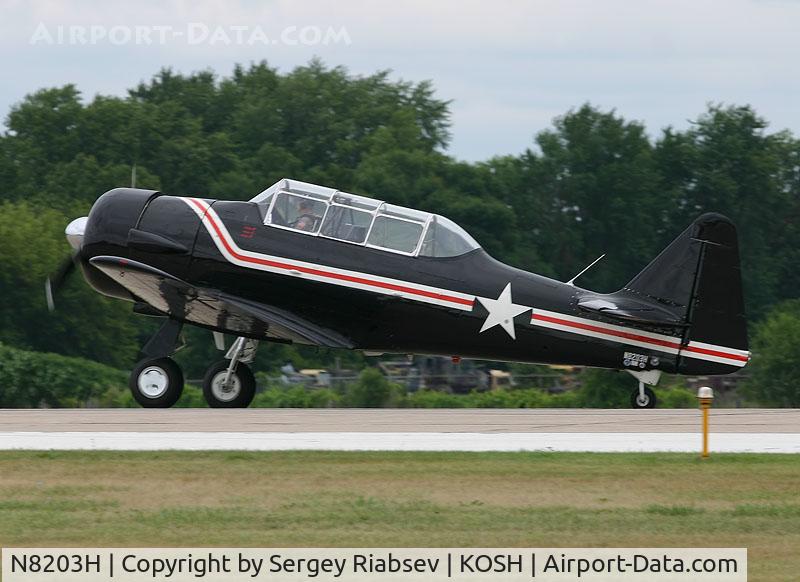N8203H, 1960 North American T-6G Texan C/N 168-345, EAA AirVenture 2005