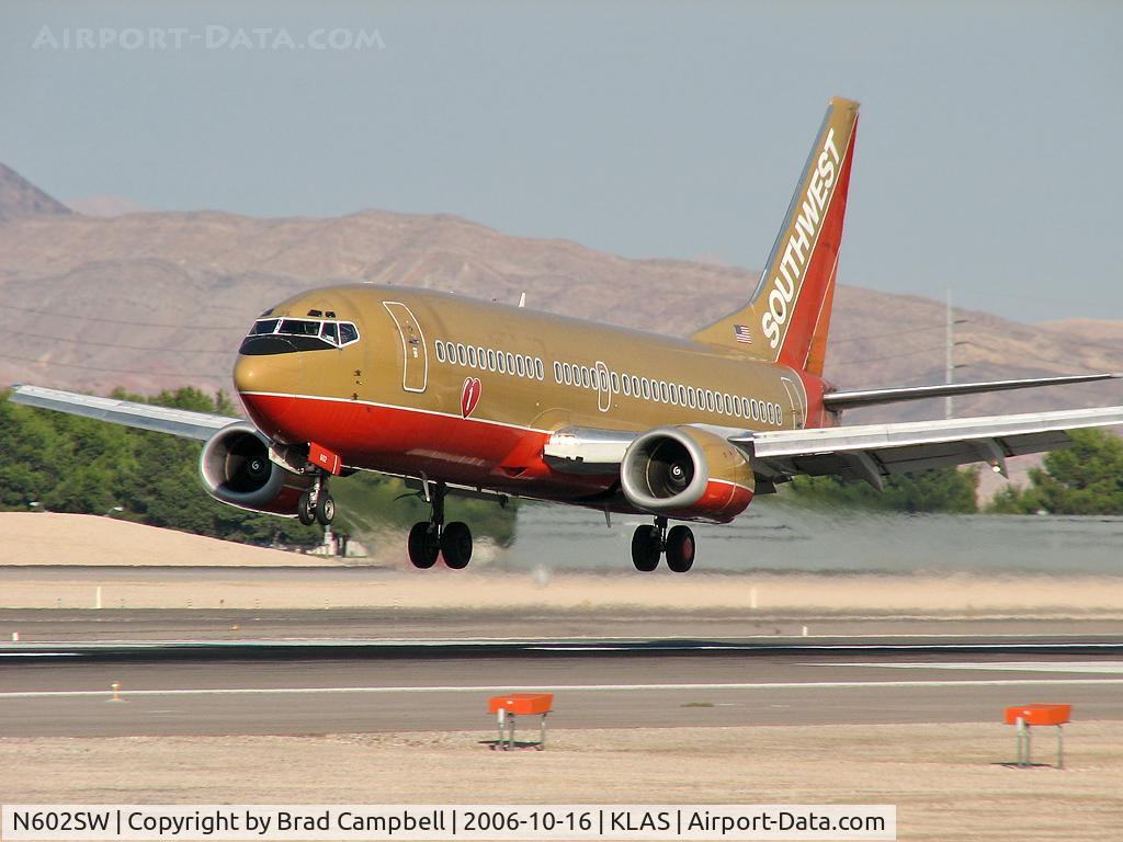 N602SW, 1995 Boeing 737-3H4 C/N 27953, Southwest Airlines / 1995 Boeing 737-3H4