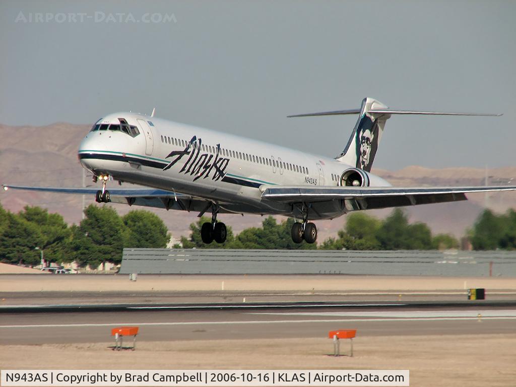N943AS, 1990 McDonnell Douglas MD-83 (DC-9-83) C/N 53018, Alaska Airlines / 1990 McDonnell Douglas DC-9-83(MD-83)