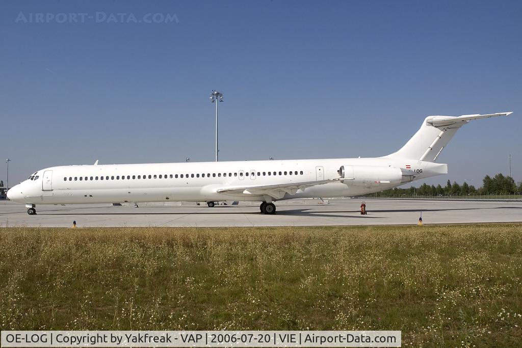 OE-LOG, 1987 McDonnell Douglas MD-83 (DC-9-83) C/N 49359, Map Jets MD80