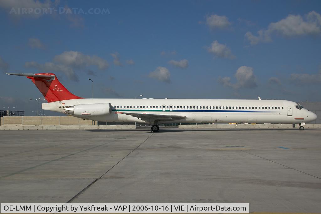 OE-LMM, 1993 McDonnell Douglas MD-83 (DC-9-83) C/N 53377, Map Jets MD80