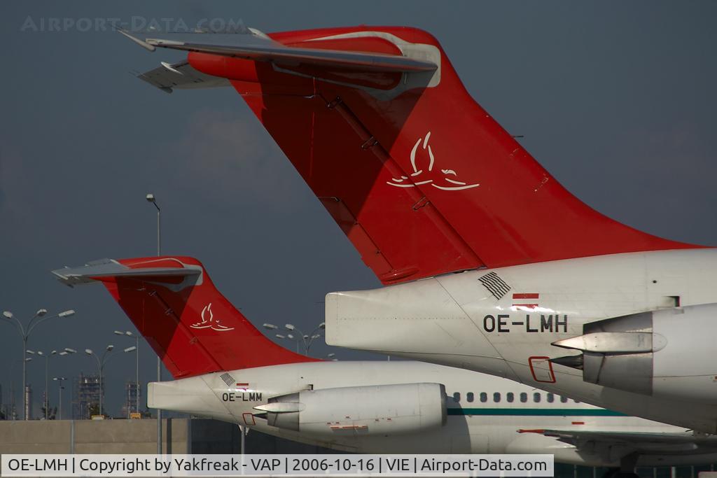 OE-LMH, 1990 McDonnell Douglas MD-83 (DC-9-83) C/N 49933, Map Jets MD80