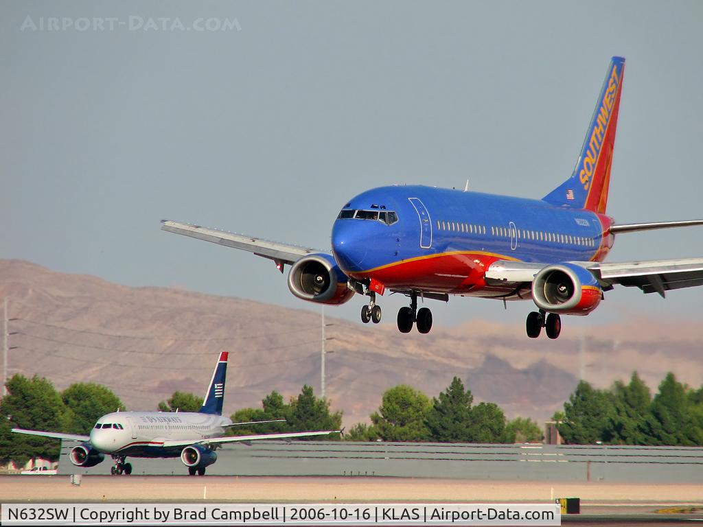 N632SW, 1996 Boeing 737-3H4 C/N 27707, Southwest Airlines / 1996 Boeing 737-3H4