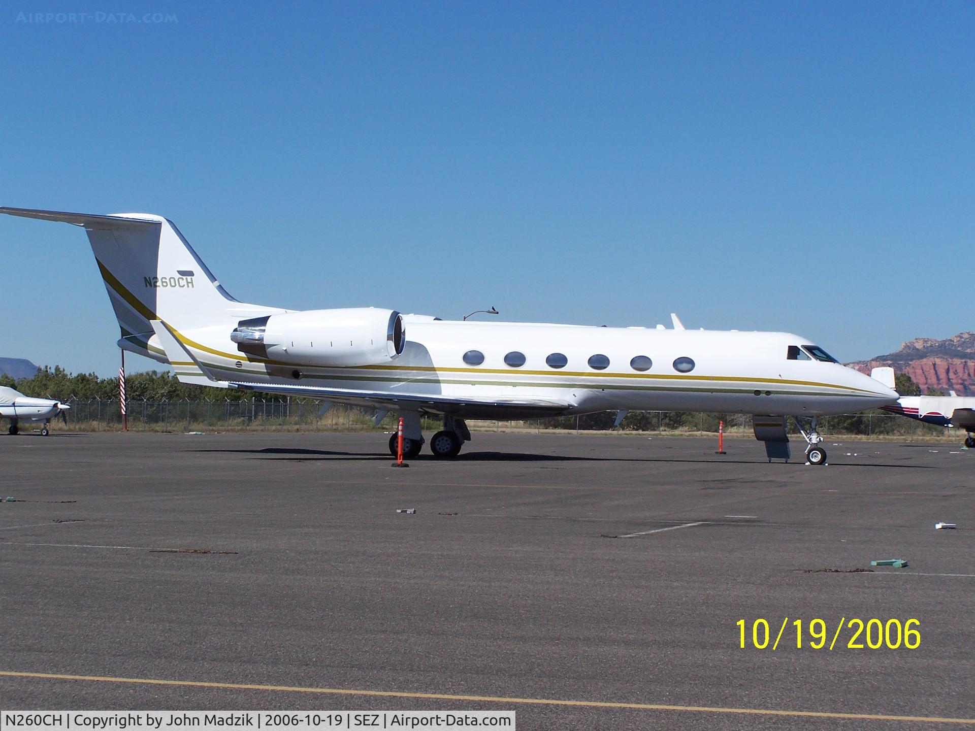 N260CH, 1987 Gulfstream Aerospace Gulfstream IV C/N 1072, Sedona AirPort