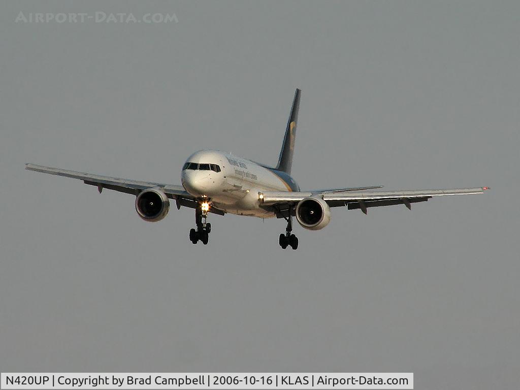 N420UP, 1990 Boeing 757-24APF C/N 23907, United Parcel Service - 'UPS' / 1990 Boeing 757-24APF