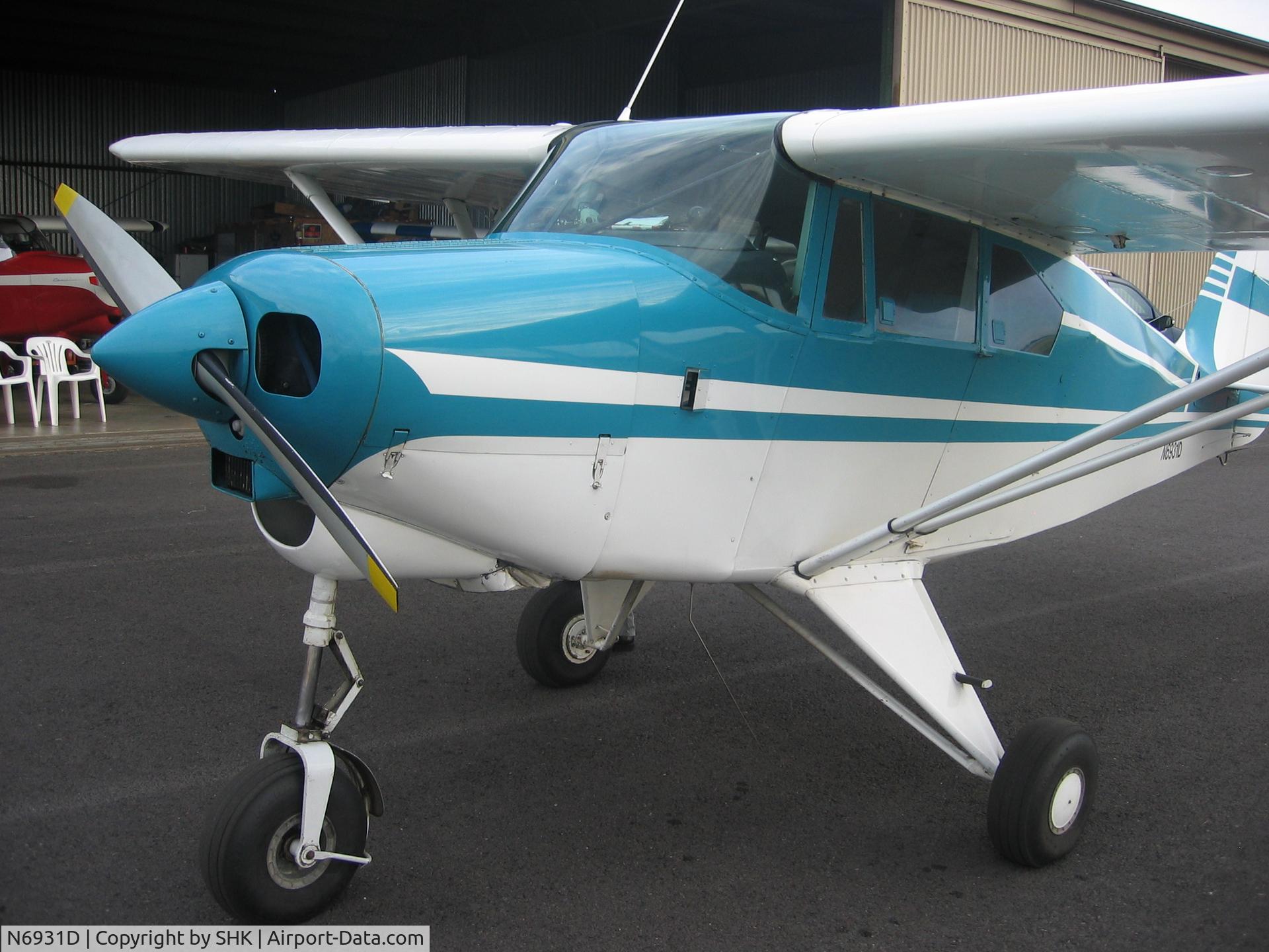 N6931D, 1957 Piper PA-22-150 C/N 22-4859, The mighty TriPacer