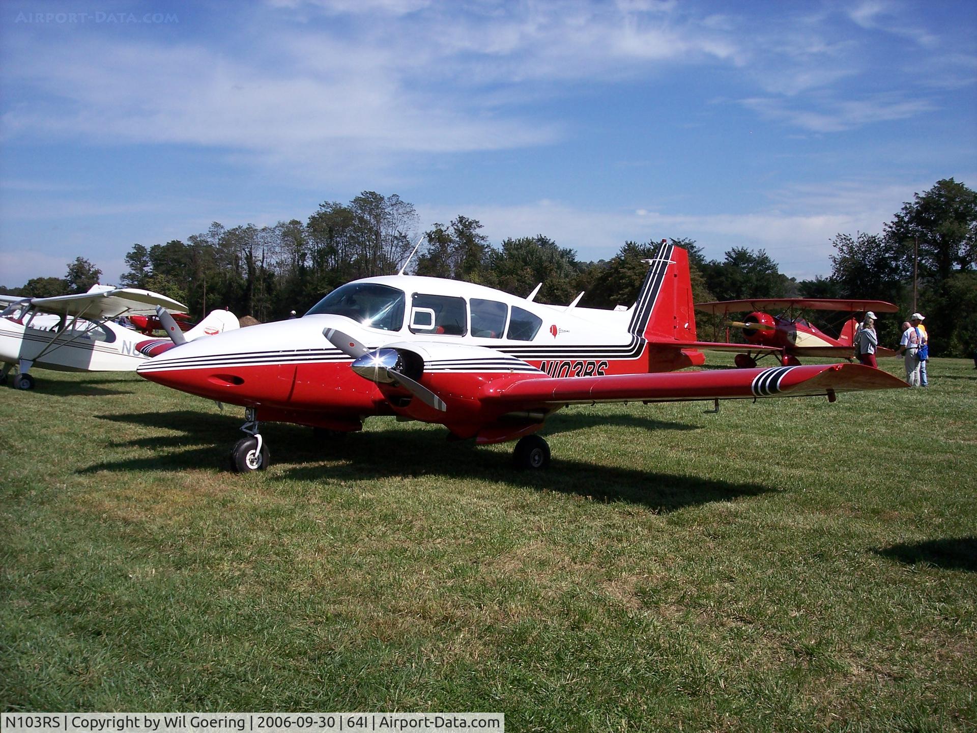 N103RS, 1957 Piper PA-23 Aztec C/N 23-1165, Attending Fly In at Lee Bottom