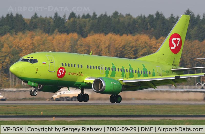 VP-BSX, 1993 Boeing 737-522 C/N 26699, Operated for S7 airlines.