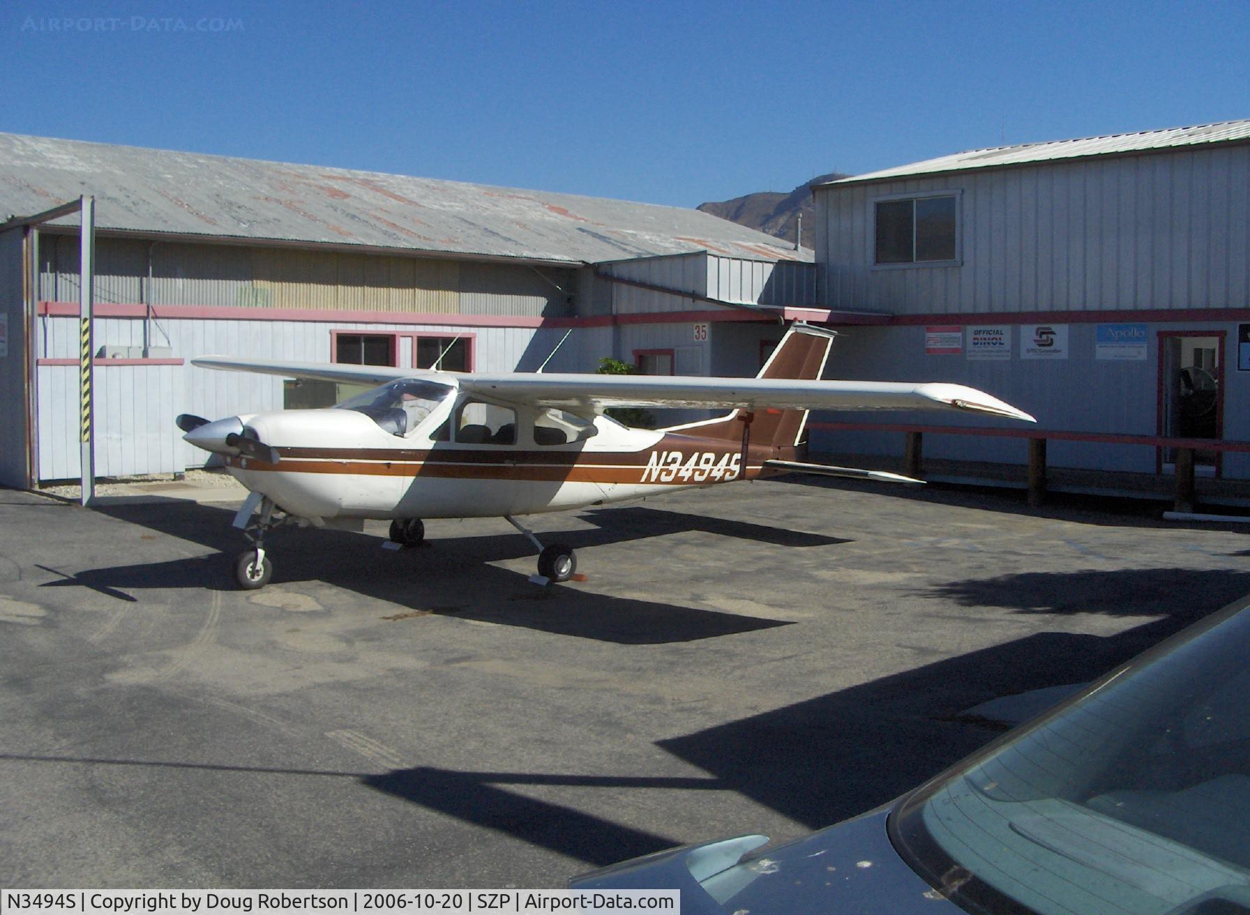 N3494S, 1964 Cessna 182H Skylane C/N 18255894, 1964 Cessna 182H SKYLANE, Continental O-470-S 230 Hp