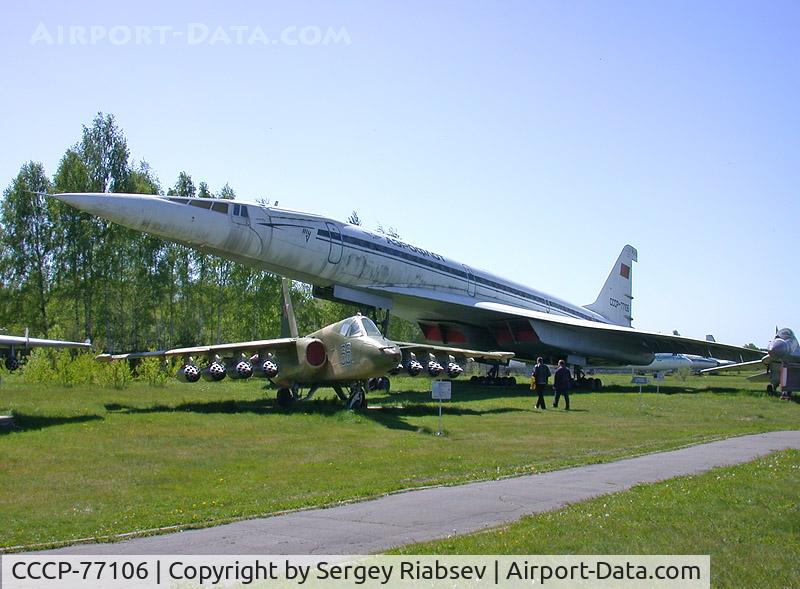 CCCP-77106, 1974 Tupolev Tu-144 C/N 04-1, Taken at Monino AF museum.