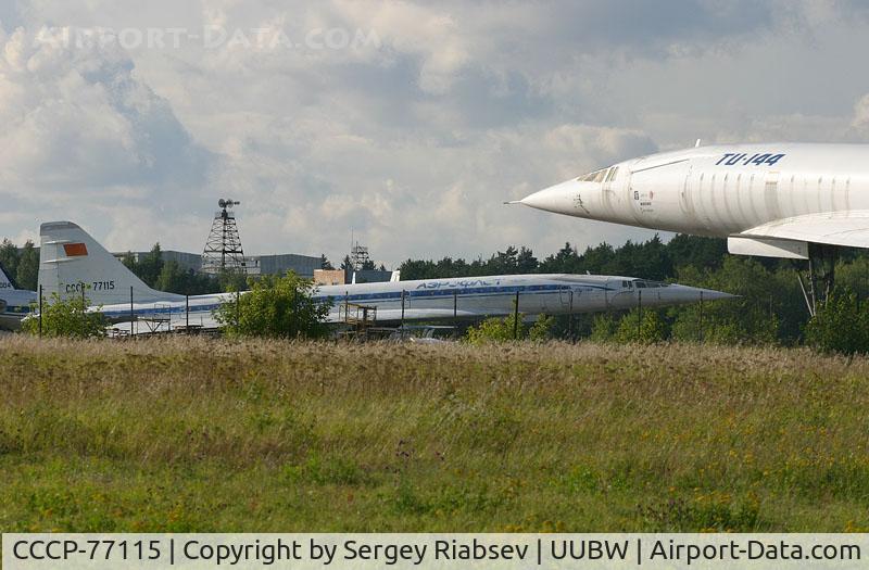 CCCP-77115, 1981 Tupolev Tu-144D C/N 09-1, Preserved at Zhukovsky-Ramenskoye