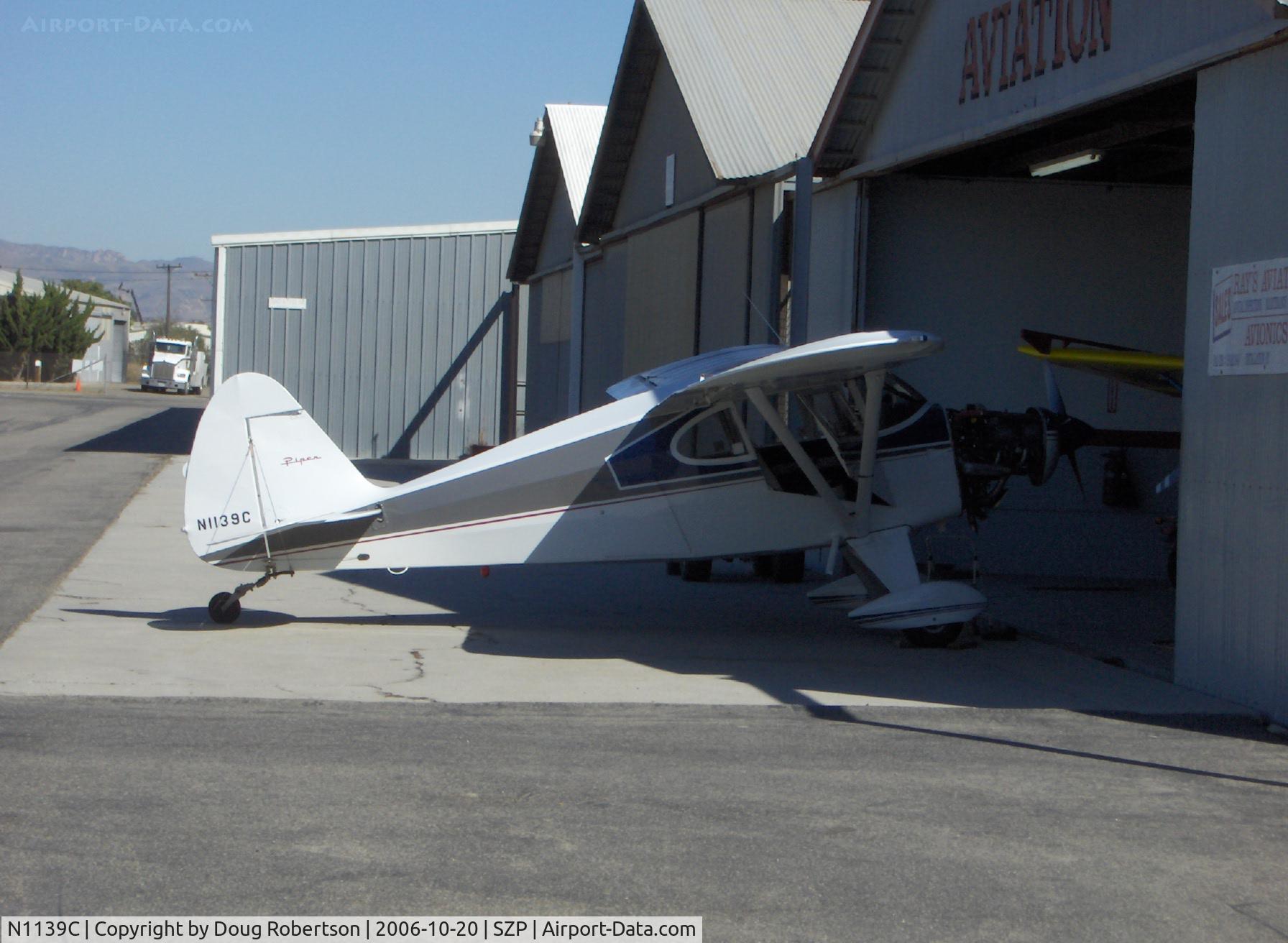 N1139C, 1953 Piper PA-22 C/N 22-975, 1953 Piper PA-22 Tri-Pacer tailwheel conversion to Pacer APPEARANCE, LYCOMING O-235-D2 135 Hp, maintenance