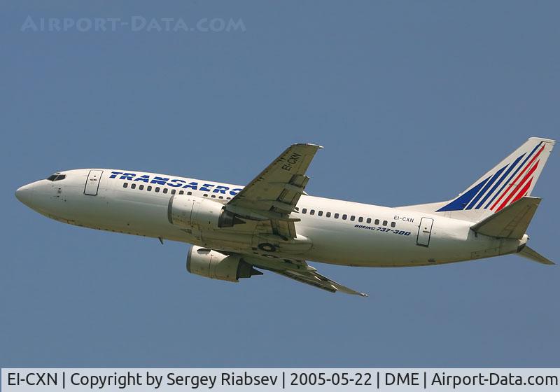 EI-CXN, 1987 Boeing 737-329 C/N 23772, Operated for Transaero