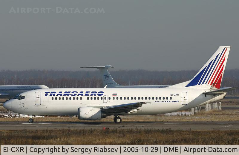 EI-CXR, 1989 Boeing 737-329 C/N 24355/1709, Operated for Transaero