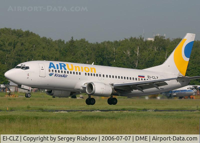EI-CLZ, Boeing 737-3Y0 C/N 25179/2205, Operated for Air Union