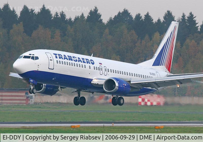 EI-DDY, 1991 Boeing 737-4Y0 C/N 24904, Operated for Transaero