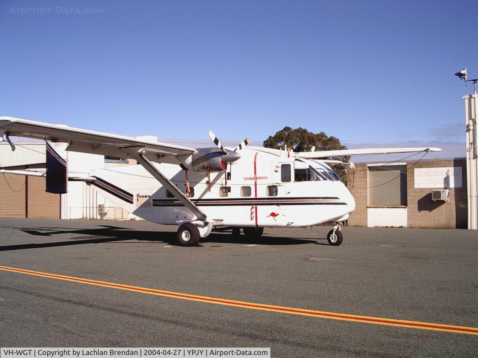 VH-WGT, 1978 Short SC-7 Skyvan 3-100 C/N SH.1960, Shorts SC7 Modified for Aerial Geophysical Survey