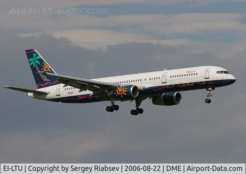 EI-LTU, 1999 Boeing 757-23N C/N 30233, Operated for Vim Airlines.