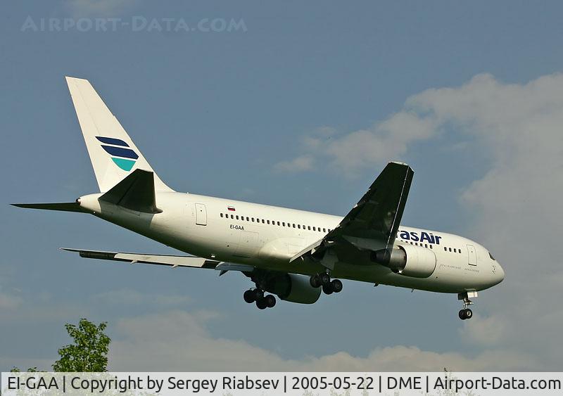 EI-GAA, 1984 Boeing 767-266/ER C/N 23179/98, Operated for Kras Air.