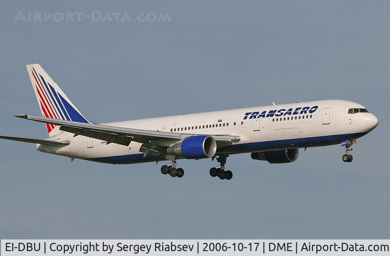 EI-DBU, 1991 Boeing 767-37E/ER C/N 25077, Operated for Transaero.