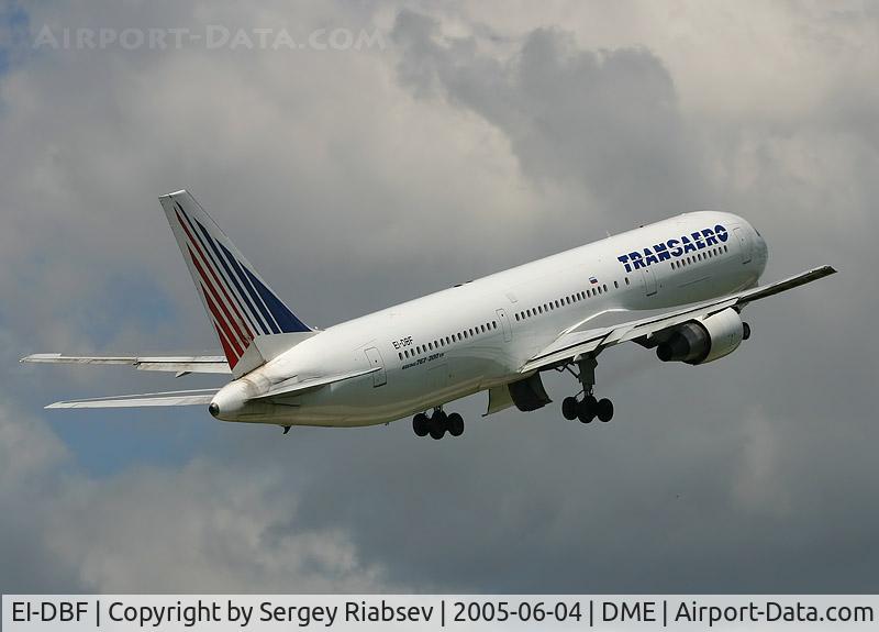 EI-DBF, 1991 Boeing 767-3Q8/ER C/N 24745/355, Operated for Transaero.