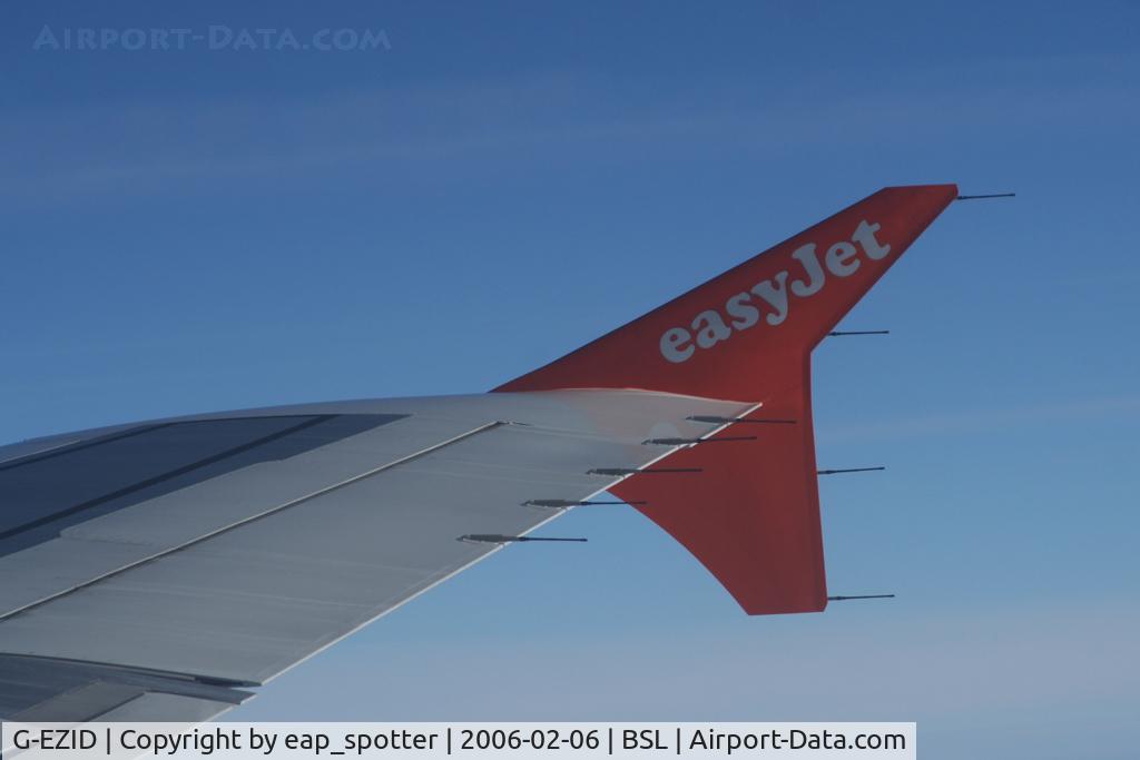 G-EZID, 2005 Airbus A319-111 C/N 2442, approx 36000 feet above Germany on our way to Berlin-Schönefeld