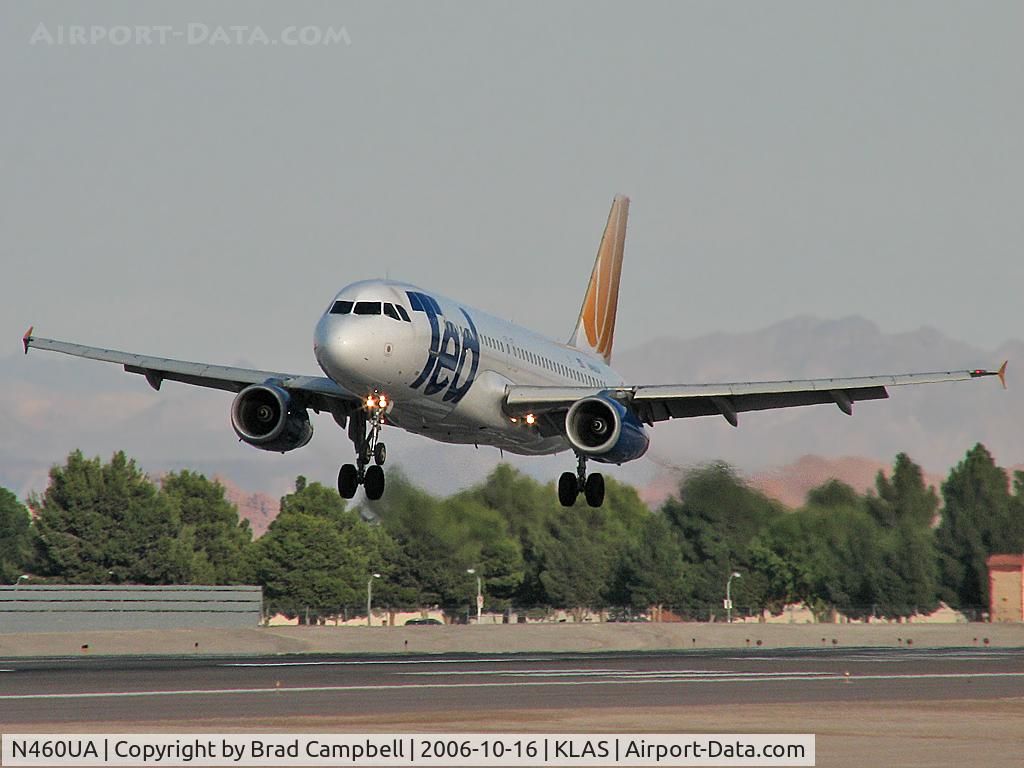 N460UA, 2000 Airbus A320-232 C/N 1248, Ted Airlines / 2000 Airbus Industrie A320-232