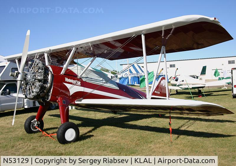 N53129, 1941 Boeing A75N1(PT17) C/N 75-1519, EAA AirVenture 2005