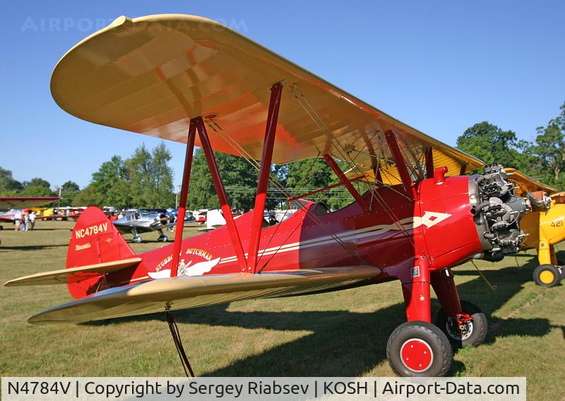 N4784V, 1944 Boeing A75L3 C/N 75-5434, EAA AirVenture 2005