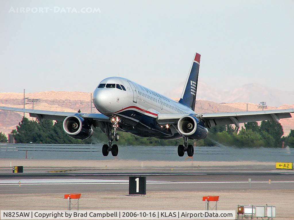 N825AW, 2001 Airbus A319-132 C/N 1527, US Airways / 2001 Airbus Industrie A319-132
