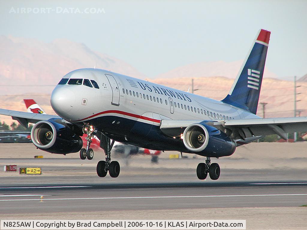 N825AW, 2001 Airbus A319-132 C/N 1527, US Airways / 2001 Airbus Industrie A319-132