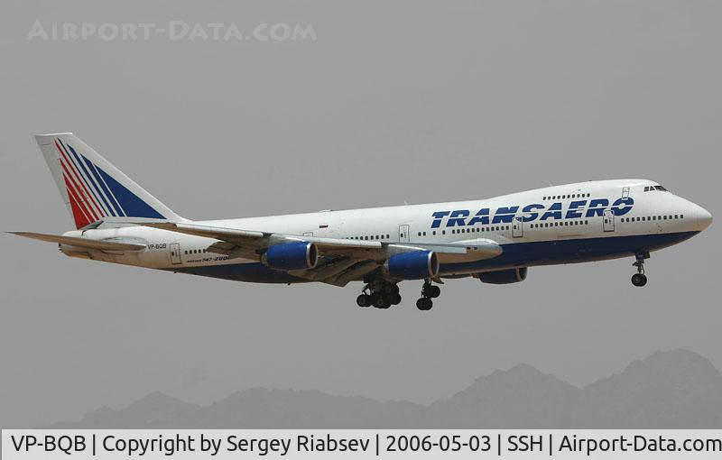 VP-BQB, 1981 Boeing 747-219B C/N 22724, Transaero