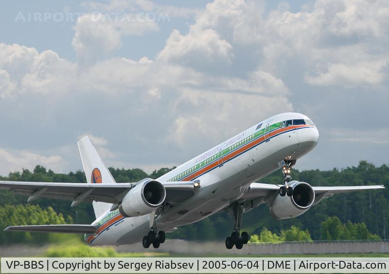 VP-BBS, 2000 Boeing 757-22L C/N 30834, AZAL