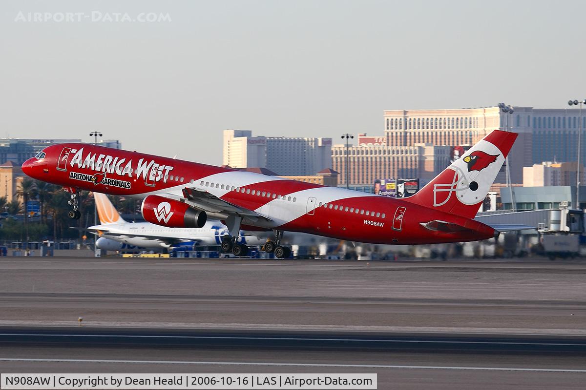 N908AW, 1989 Boeing 757-2G7 C/N 24233, America West Airlines N908AW 