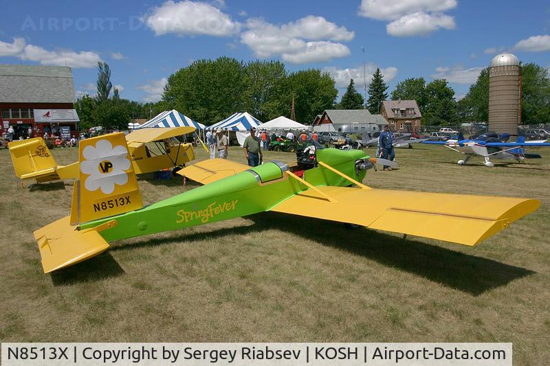 N8513X, 1980 Evans VP-1 Volksplane C/N 1086, EAA AirVenture 2005