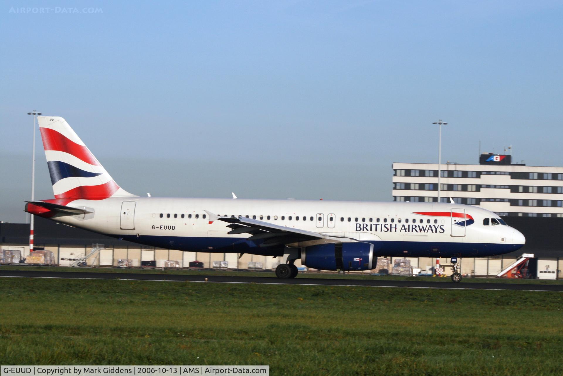 G-EUUD, 2002 Airbus A320-232 C/N 1760, Airbus A320 British Airways