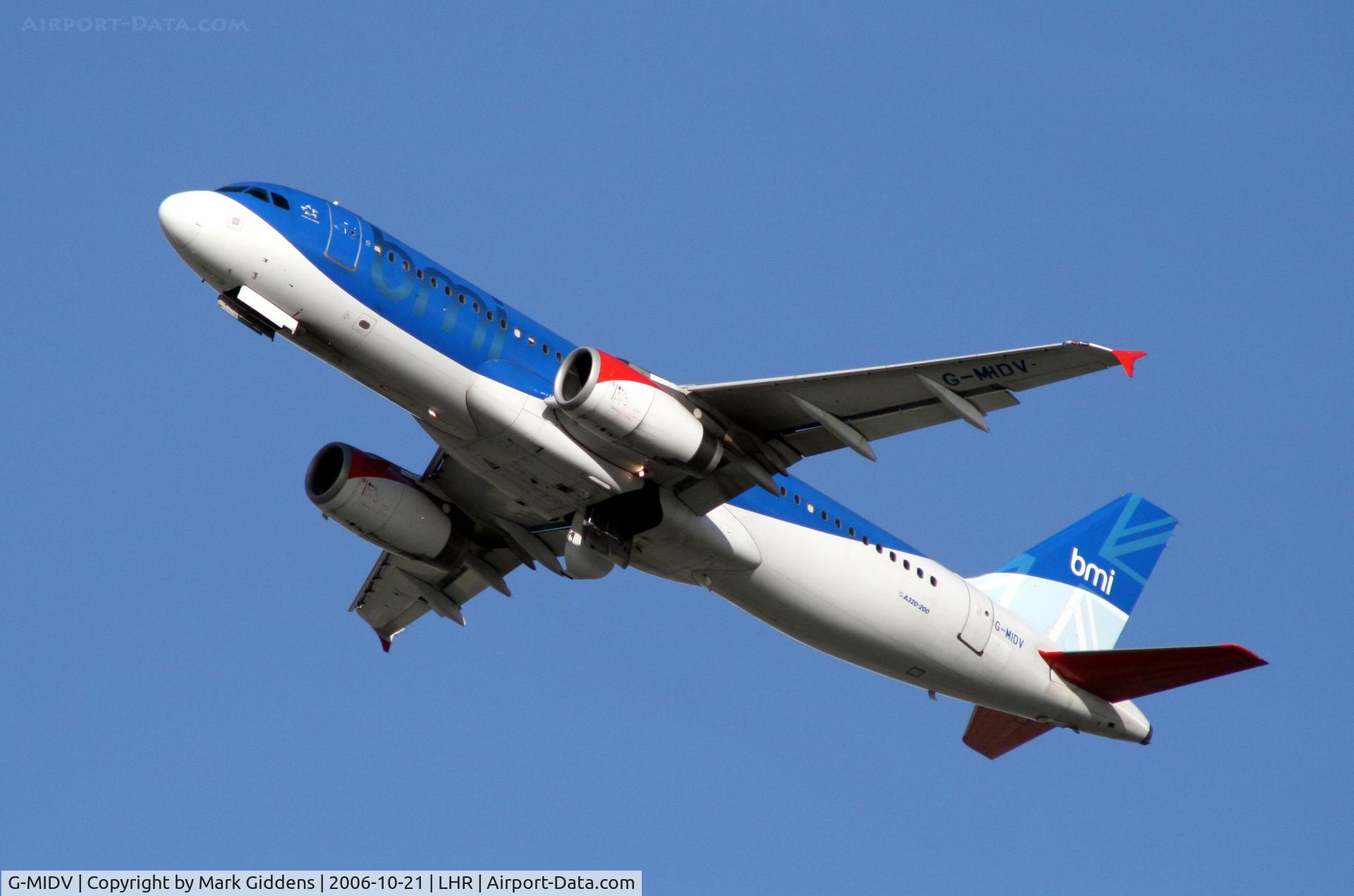 G-MIDV, 2000 Airbus A320-232 C/N 1383, G-MIDV  Airbus A320-232  BMI