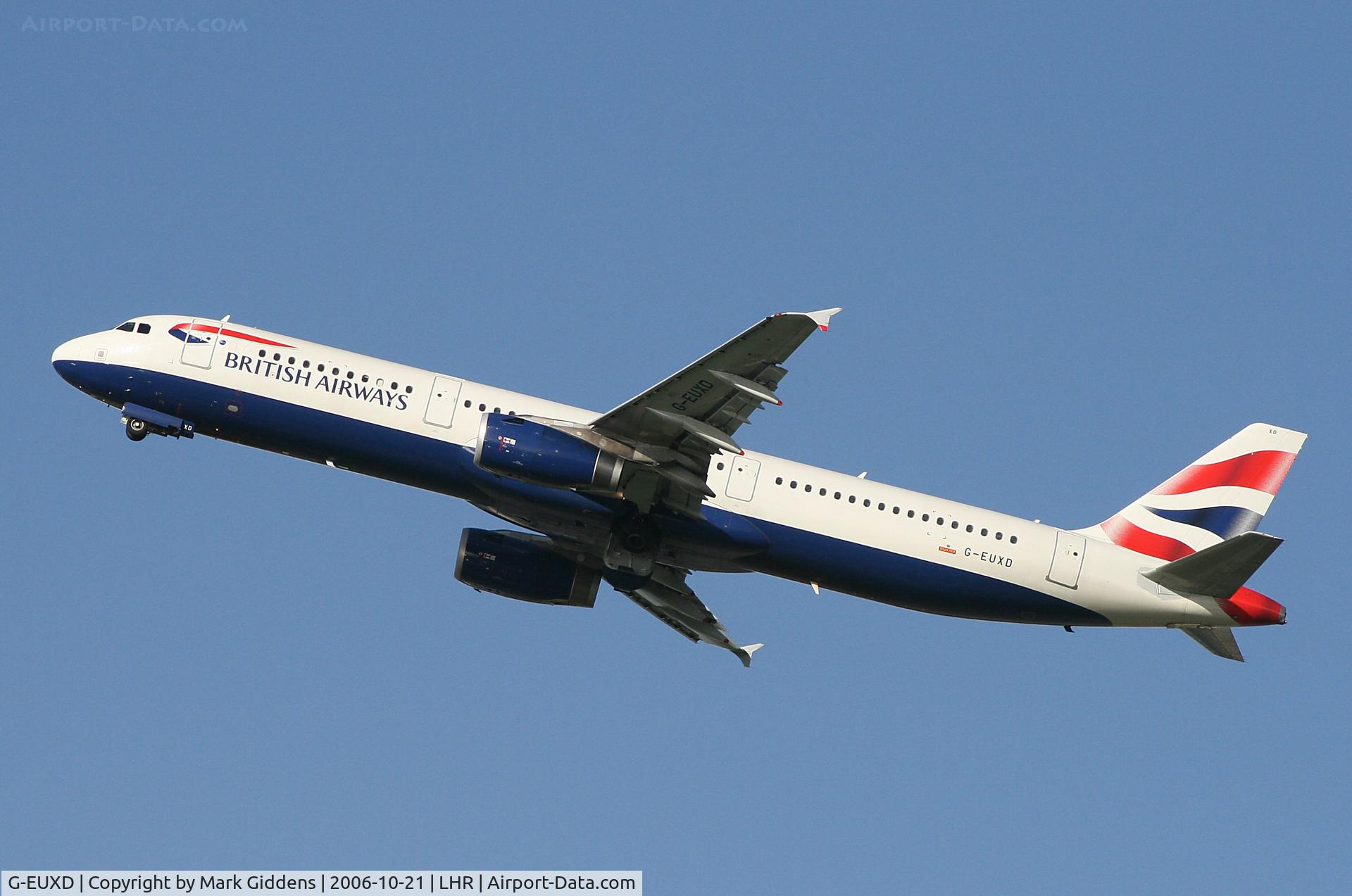 G-EUXD, 2004 Airbus A321-231 C/N 2320, G-EUXD  Airbus A321-231  British Airways