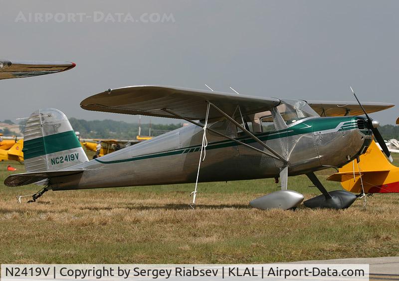 N2419V, 1948 Cessna 140 C/N 14665, Sun-n-fun 2006