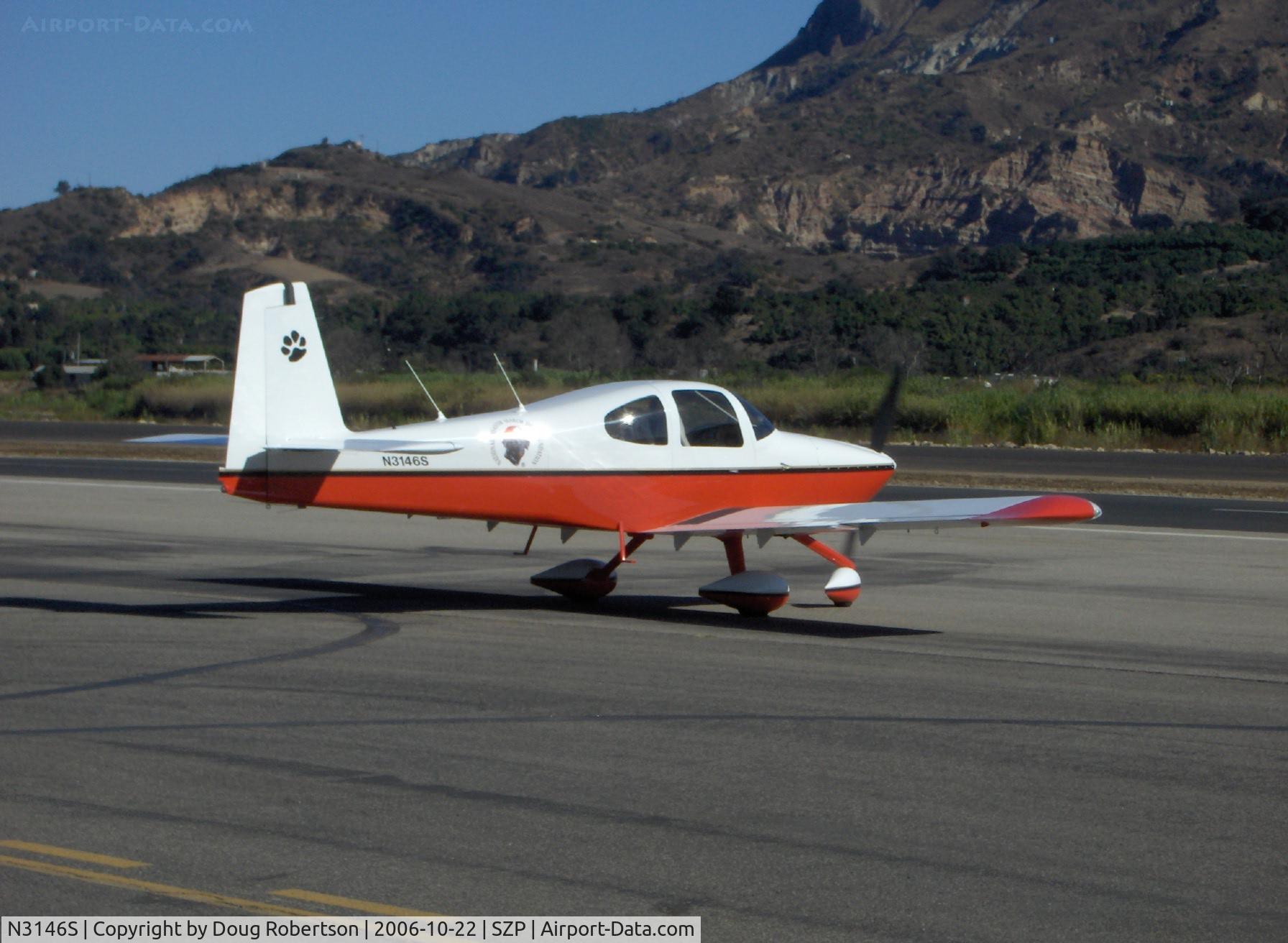 N3146S, 2005 Vans RV-10A C/N 40047, 2005 Nys VAN'S RV-10A, Lycoming IO-540, holding short Runway 04