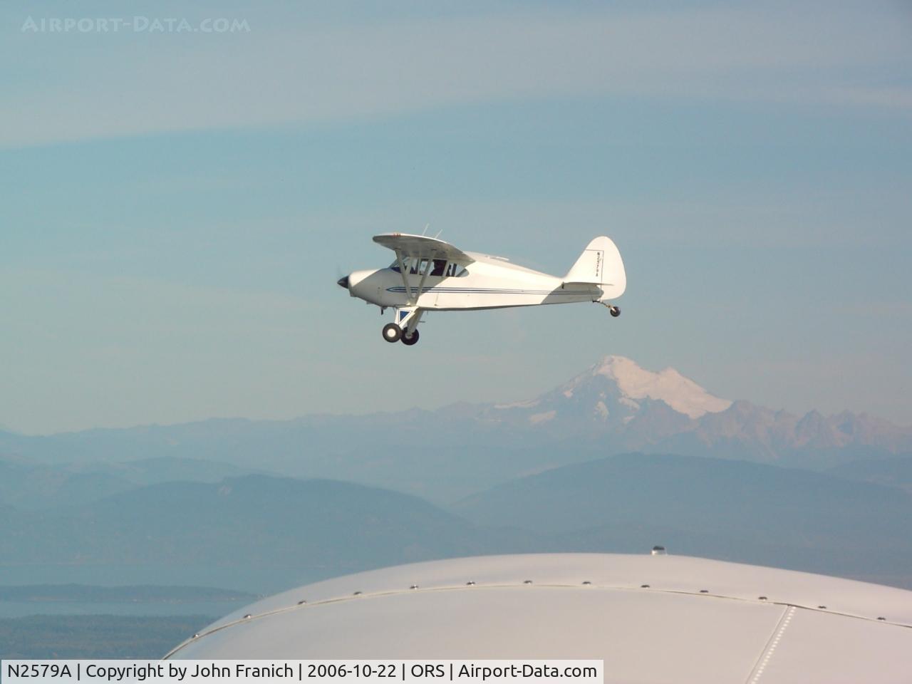 N2579A, 1951 Piper PA-22-135 Tri-Pacer C/N 22-870, From 45R