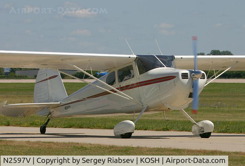 N2597V, 1948 Cessna 170 C/N 18102, EAA AirVenture 2005