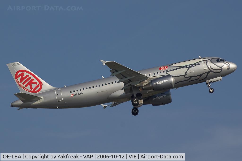 OE-LEA, 2005 Airbus A320-214 C/N 2529, Fly Niki Airbus 320