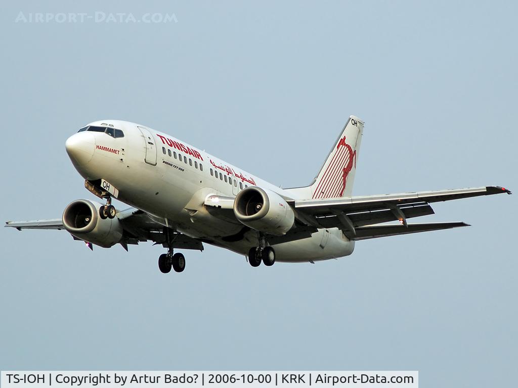 TS-IOH, 1993 Boeing 737-5H3 C/N 26640, Tunisair