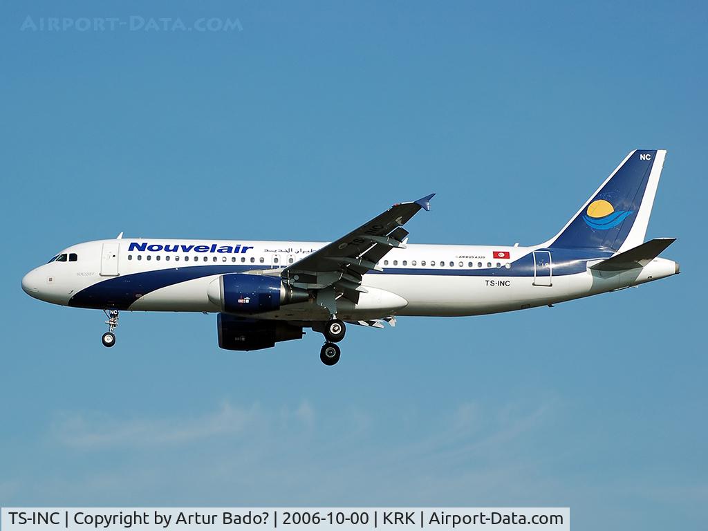 TS-INC, 2002 Airbus A320-214 C/N 1744, Nouvelair