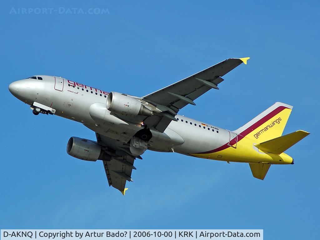 D-AKNQ, 2000 Airbus A319-112 C/N 1170, Germanwings