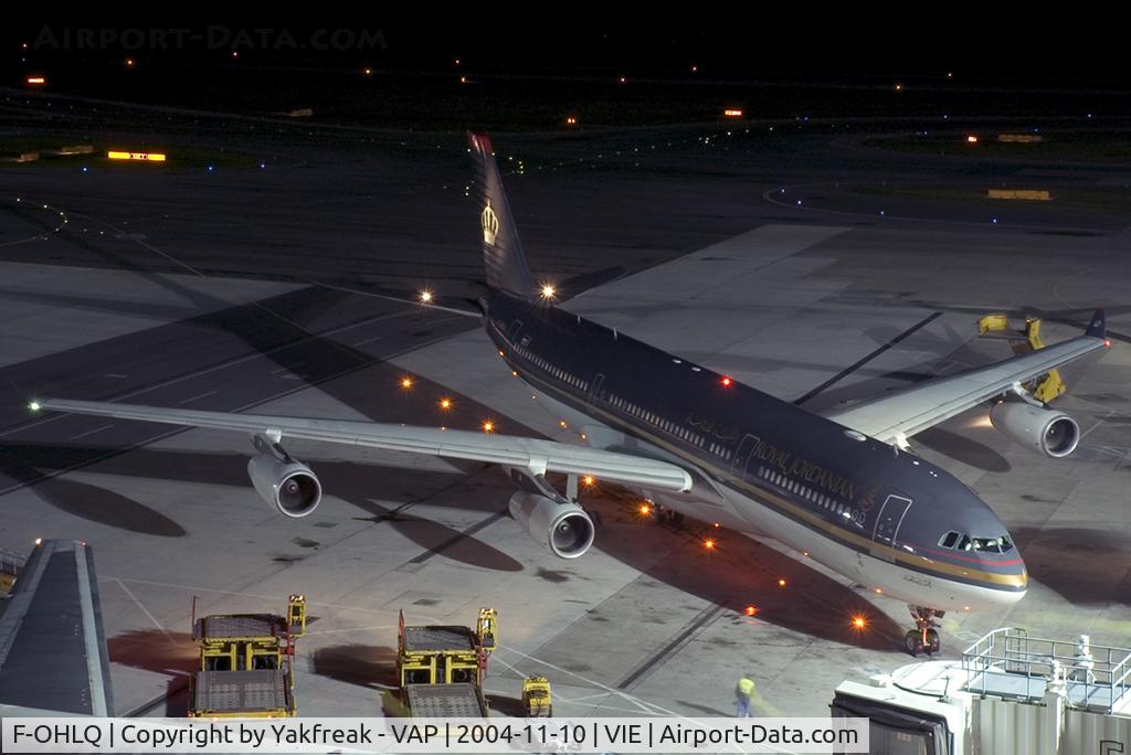 F-OHLQ, 1993 Airbus A340-212 C/N 14, Royal Jordanian Airbus 340