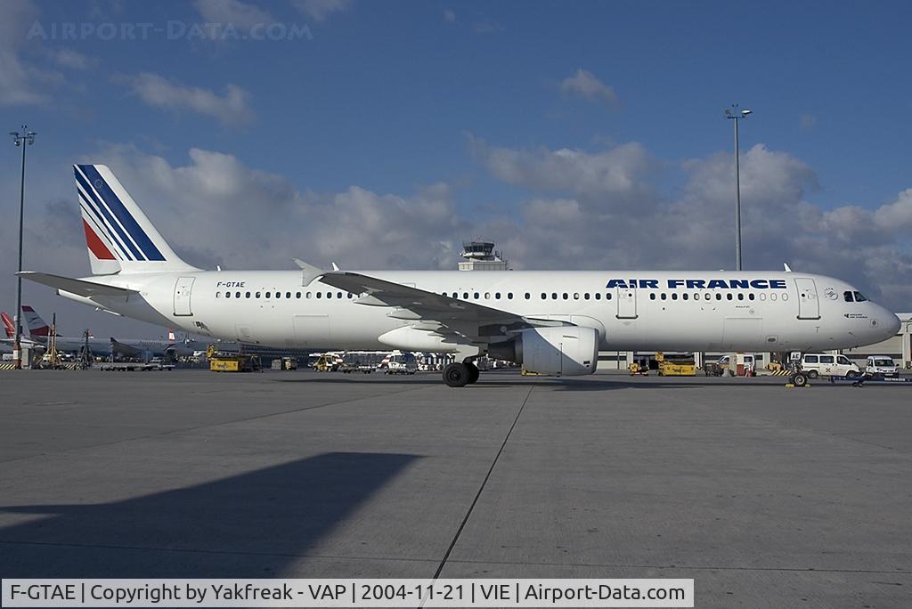 F-GTAE, 1998 Airbus A321-211 C/N 0796, Air France Airbus 321