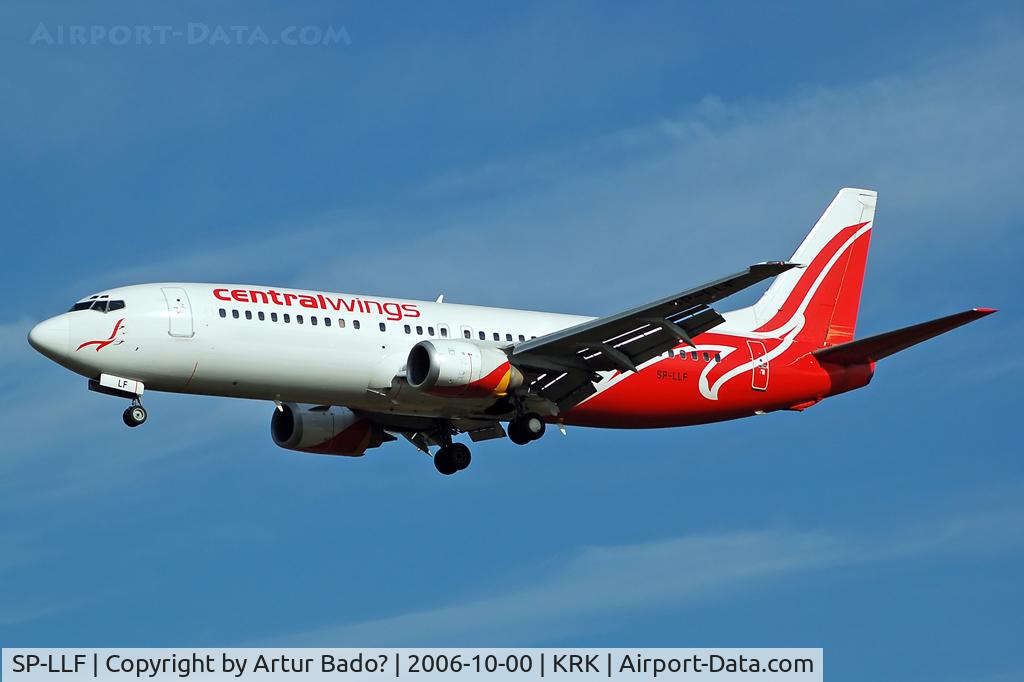 SP-LLF, 1997 Boeing 737-45D C/N 28752/2874, Centralwings